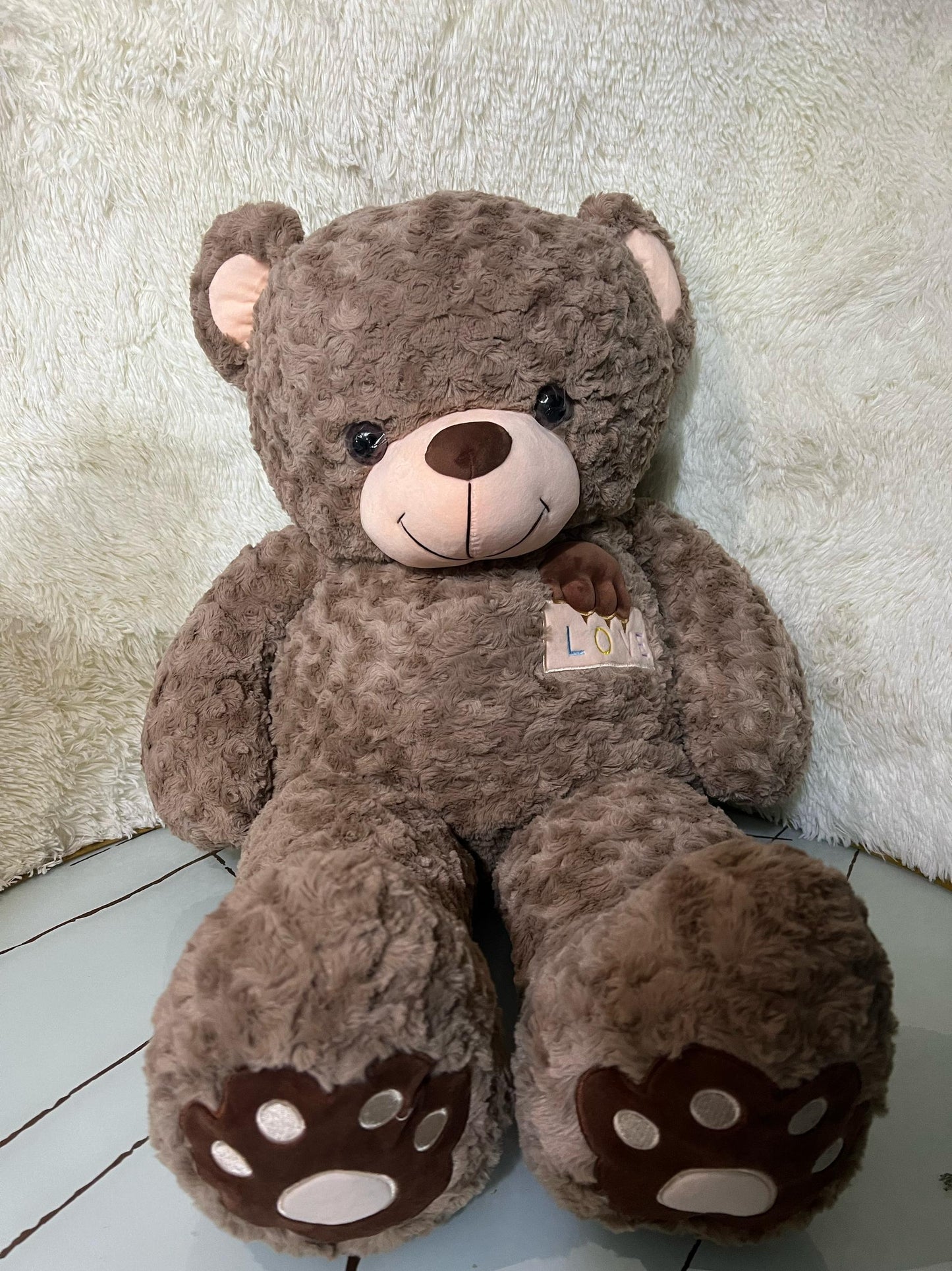 Plush toy with butterfly 1m