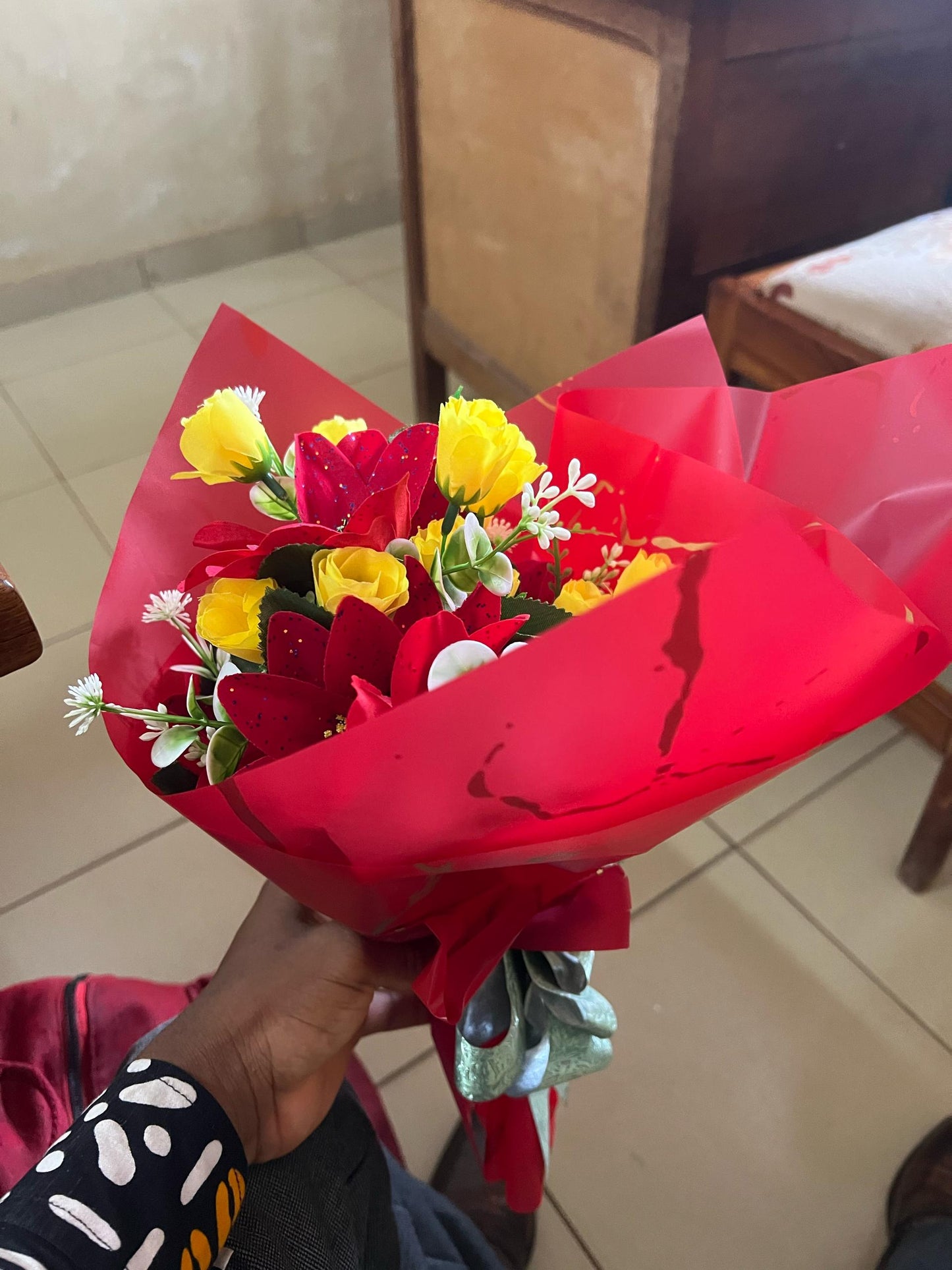 ROSE ARTIFICIEL